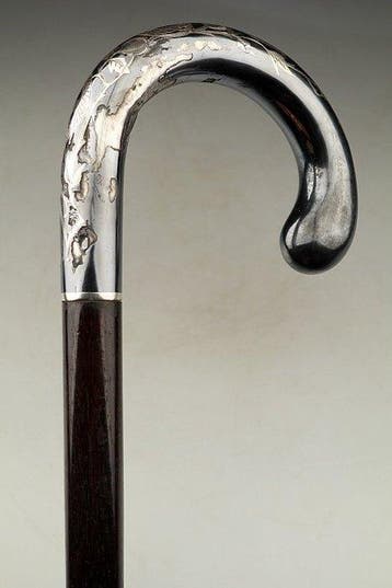 Canne de marche - Argent 950