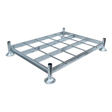 Stapelrack Manurack SR013 - open rasterframe, 1 t/m 9 stuks