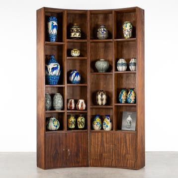 Unieke privécollectie van meer dan 100 stuks Charles Catteau, Antiquités & Art, Ophalen