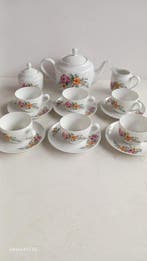 Richard Ginori - Theeservies (15) - vintage - Porselein -, Antiek en Kunst