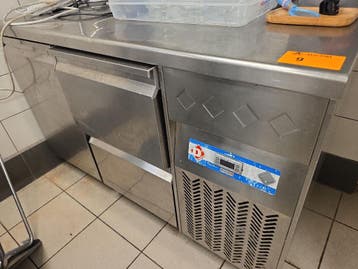 Inox koelwerkbank Diamond Gastro, Nieuw