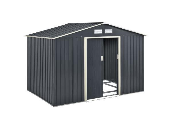 Veiling - Metalen tuinhuis XXL - 277 × 319 × 192cm, Tuin en Terras, Tuinhuizen