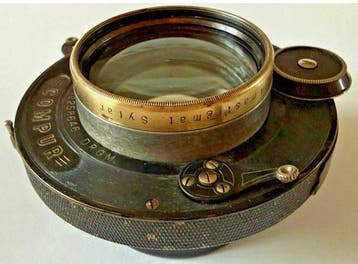 G. Leitmeyr München Doppel-Anastigmat Sytar 1:4,5 f=195 mm -, Audio, Tv en Foto, Nieuw