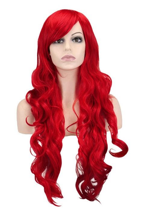 Luxe Extra Lange Zeemeermin Rode Pruik Rode Mermaid Haarwerk, Vêtements | Femmes, Costumes de carnaval & Vêtements de fête, Enlèvement ou Envoi