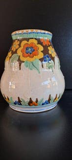 Gouds Plateel - Vase (2) - Poterie