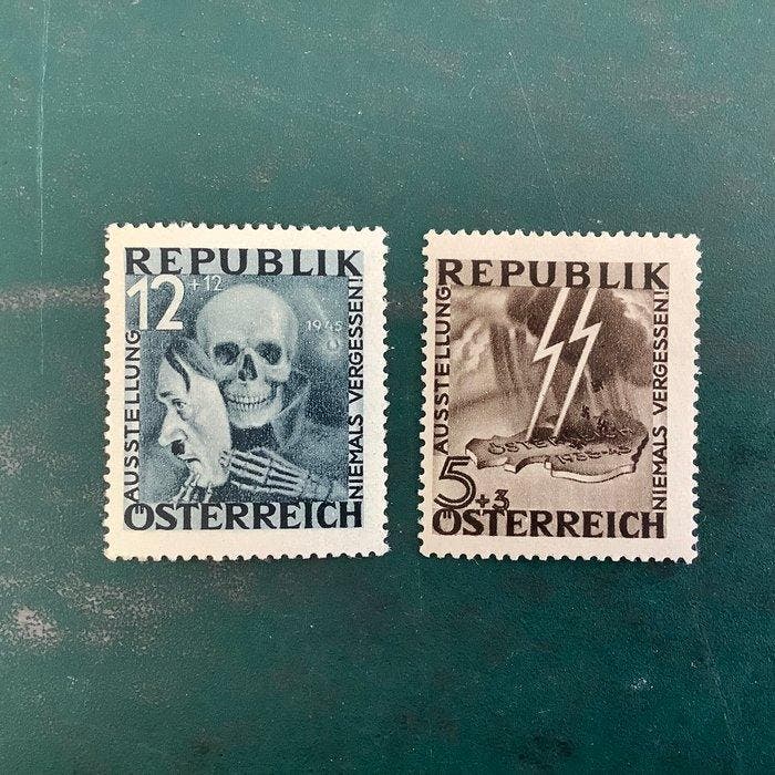 Oostenrijk 1945 - Blitz en Maske - MNH - Michel VI/VII, Postzegels en Munten, Postzegels | Europa | Oostenrijk