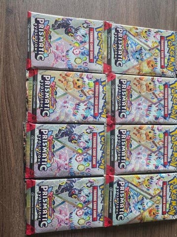 Pokemon booster packs prismatic evolutions, Nieuw