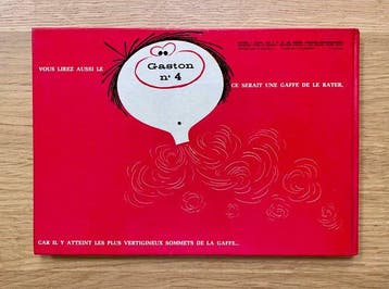 Gaston T3 - Gaffes à Gogo - C - 1 Album - EO - 1964