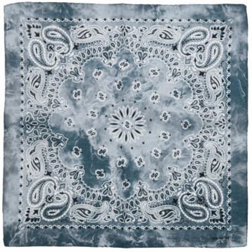 Fako Fashion - Paisley Bandana - Tie Dye - Acid Wash - Grijs, Kleding | Heren, Verzenden, Nieuw