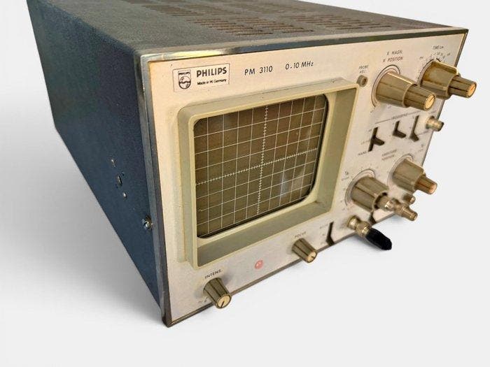 Philips, PM 3110 Dual-Trace Analog Oscilloscope - Technisch, Antiek en Kunst, Antiek | Overige Antiek