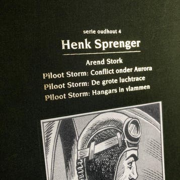 Piloot Storm - De Vlijt complete reeks SC / Luxe linnen HC -, Nieuw
