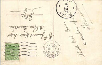 Muziek - Pianos - Franse fotokaarten met o.a. Orgels,, Gelopen