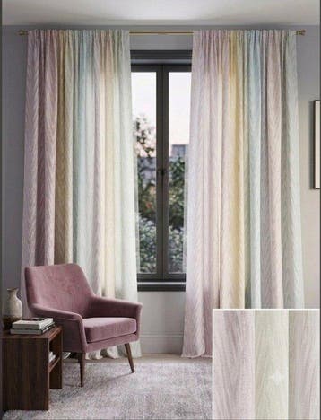 Tissu de rideau - 10 m - 3.1 m