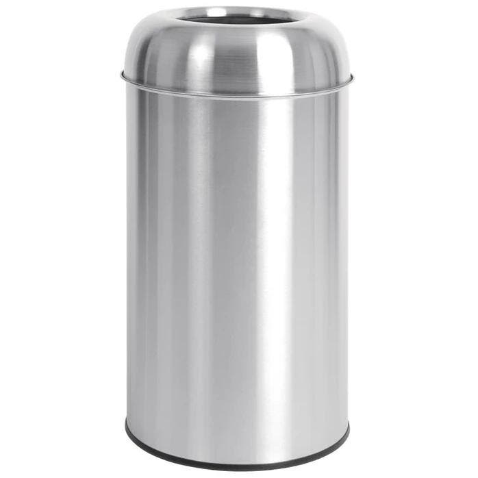 Afvalbak | RVS (Geborsteld) | 40L | Open | Ø360x640(h)mm, Zakelijke goederen, Horeca | Keukenapparatuur, Nieuw in verpakking, Verzenden