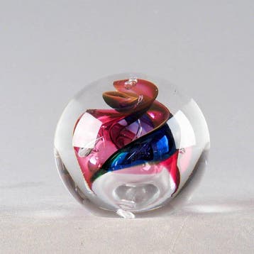 Adam Jablonski - Presse-papier (2) - decoratieve glazen, Antiquités & Art, Antiquités | Verre & Cristal