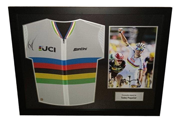 Wereldkampioenschap - Tadej Pogacar - Wielershirt - Iconic, Collections, Collections Autre