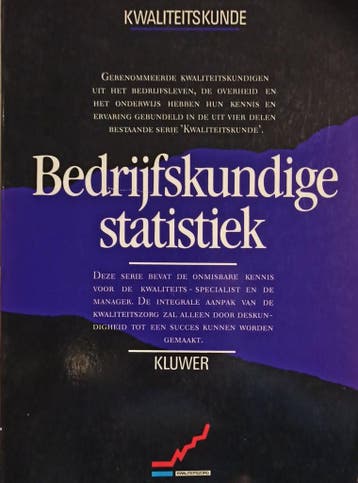 Bedrijfskundige statistiek / Kwaliteitskunde 9789020121285, Verzenden, Veen