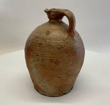 Antieke 16e/17e eeuwse kruik - Pichet - Grès, Antiquités & Art