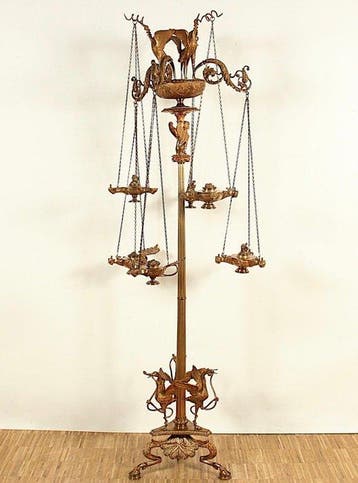 Fonderia Artistica Chiurazzi - Lamp - Verguld brons - Lamp