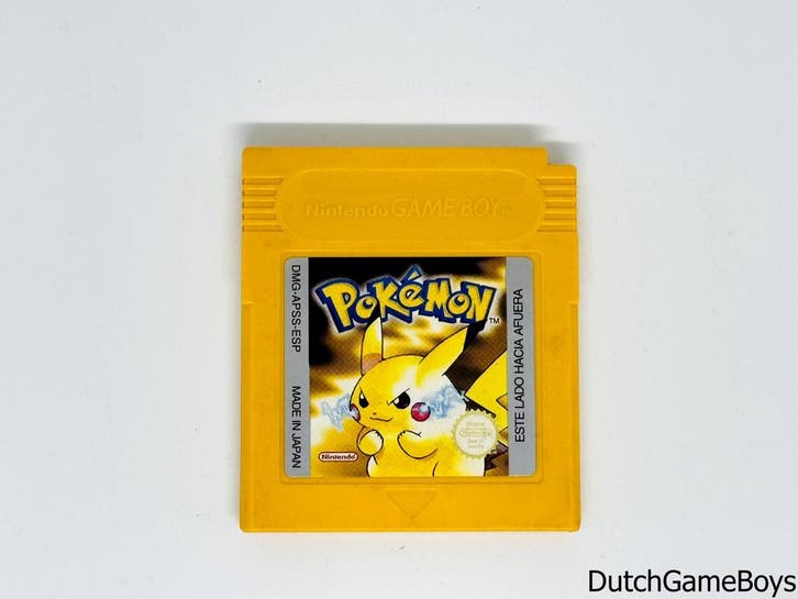 Gameboy Classic - Pokemon Amarillo - ESP, Games en Spelcomputers, Games | Nintendo Game Boy, Gebruikt, Verzenden