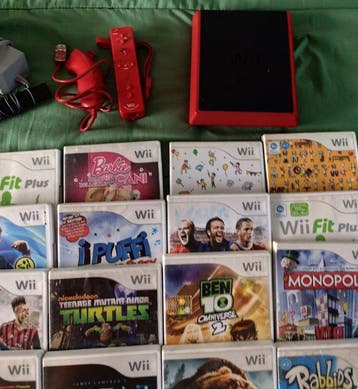 Nintendo - Wii - Console Wii con giochi e accessori -, Consoles de jeu & Jeux vidéo
