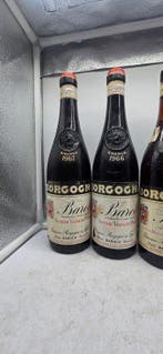 1966, 1967, 1970 & 1979 Giacomo Borgogno - Barolo - 4, Collections, Vins