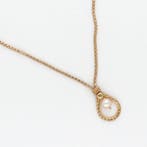 Collier - 18 carats Or jaune - Parel., Bijoux, Sacs & Beauté, Colliers
