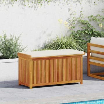 vidaXL Opbergbox voor buiten 113x50x60,5 cm massief, Verzenden, Nieuw