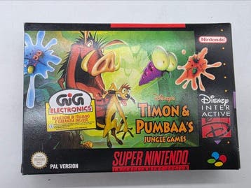 Nintendo - Snes - BRAND NEW OLD STOCK - Disneys: Timon &, Nieuw