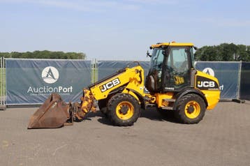 Veiling: Wiellader JCB TM220 Diesel 2011, Ophalen