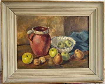 Betty Bunn (XX) - Still life with earthenware jug