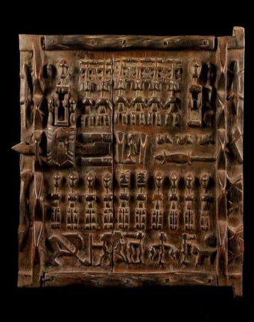 Graanschuurdeur - Dogon - Mali
