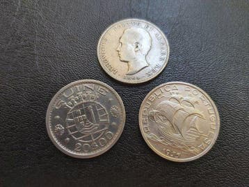 Portugal. Lote de 35 moedas (Sans prix de réserve)