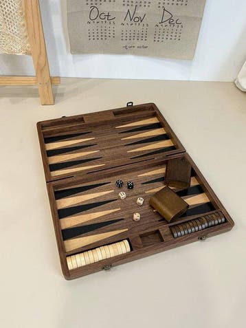 Spelstuk - Backgammon set - Hout