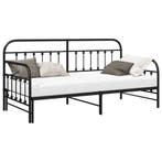 Bedframe 90x200 Zwart | 47% korting | Retour deal, Huis en Inrichting, Slaapkamer | Bedden, Verzenden, Zwart, Tweepersoons, Zo goed als nieuw
