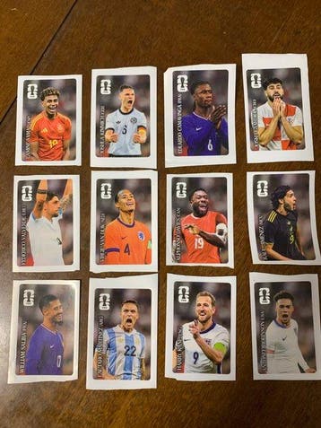 2026 Coca-Cola World Cup Lamine Yamal - 12 Complete set -