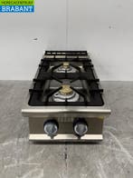 RVS Gico 2 Pits Opzet Fornuis 40 cm GAS Horeca, Ophalen of Verzenden