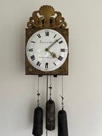 Comtoise klok - Antiek Messing, Emaille - 1800-1850 -, Antiek en Kunst, Antiek | Klokken
