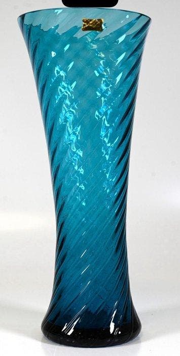 Egermann - Vase - Verre - Vase Blue Marika