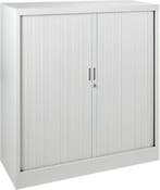 Archiefkast – Roldeurkast - Wit – Met slot - 105x120x45 cm, Huis en Inrichting, Kasten | Roldeurkasten en Archiefkasten, 100 tot 150 cm