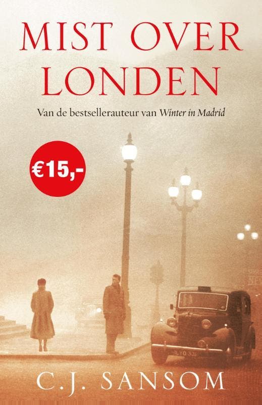 Mist over Londen 9789026137259 C.J. Sansom, Boeken, Thrillers, Gelezen, Verzenden
