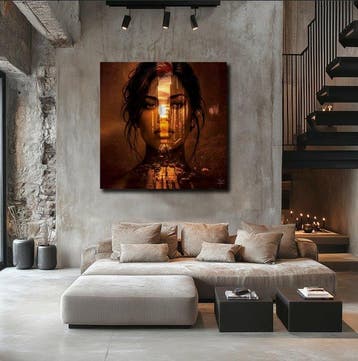 PLM-Art - Woman in New York