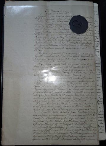 Sous le règne de Napoléon III. - Exceptionnel Extrait de