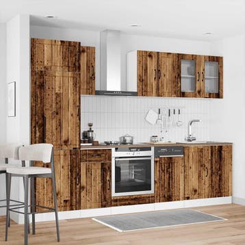 vidaXL 8-delige Keukenkastenset Kalmar bewerkt hout oud, Huis en Inrichting, Verzenden, Nieuw