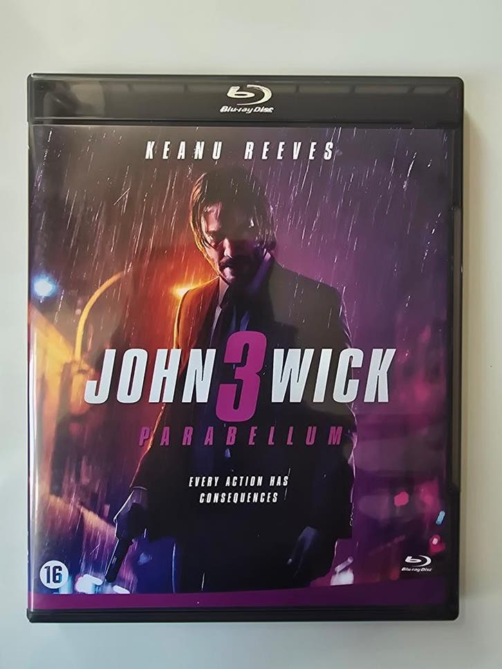 JOHN WICK 3 PARABELLUM (BLURAY), Cd's en Dvd's, Blu-ray, Gebruikt