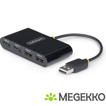 StarTech.com 4-Port USB 2.0 Hub, USB Bus Powered, Compacte, Verzenden, Nieuw