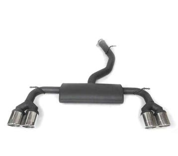 Ligne Déchappement Pour Volkswagen Vw Golf 7 R 12-17 Chromé, Auto-onderdelen, Uitlaatsystemen, Verzenden, Nieuw