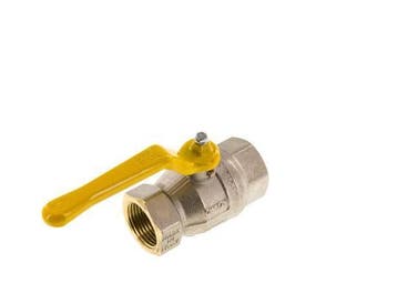 Robinet à bille en laiton à 2 voies pour gaz Rp 1 pouce, Verzenden