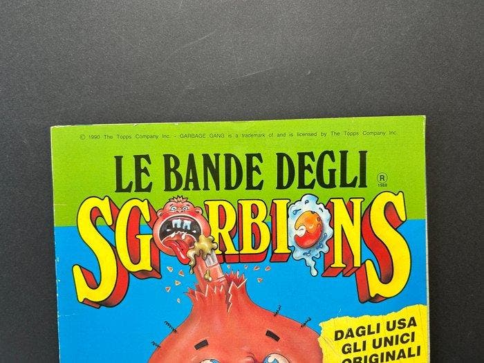 Topps Sgorbions 1990 - 1 Compleet album - Light Played (LP), Collections, Autocollants