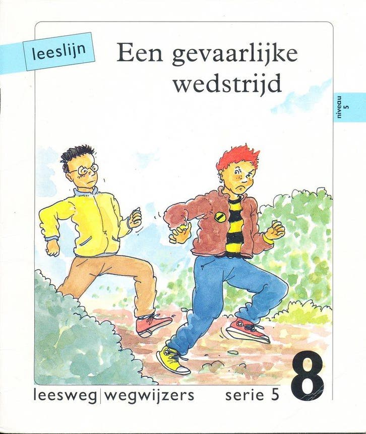 Leeslijn versie 1 wegwijzers serie 5 deel 8 Een gevaarlijke, Livres, Livres scolaires, Envoi